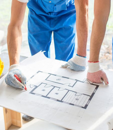 Builders Inspecting Floor Plan - Plumbing & Gasfitting Services in Dubbo, NSW